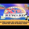 344 FREE GAMES ON LION FESTIVAL SLOT ** SUPER BIG WIN IN BONUS x500 – SunFlower Slots