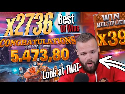 ClassyBeef Mega Win x2736  on The Viking Unleashed slot – TOP 5 Biggest wins of the week