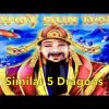 CHOY SUN DOA – 2x Bonus & Big Win – Similar 5 Dragons – Aristocrat Slot Machine Casino Pokie Wins