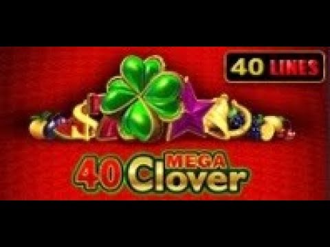 40 Mega Clover – Slot Machine – 40 Lines