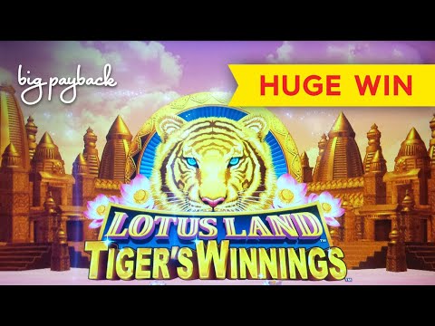 HUGE WIN RETRIGGER! Lotus Land Tiger’s Winnings Slot – SO UNEXPECTED, SO AWESOME!