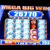 MAX BET! MEGA BIG WIN! Mystical Unicorn Free Spins Bonus WMS Slot Machine