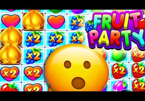 FRUIT PARTY 🍏 SLOT MEGA BIG WIN BONUS BUYS LIVE ROULETTE AND SECRET CLIP €40 BET MUST SEE 😱 OMG‼️