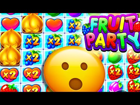 FRUIT PARTY 🍏 SLOT MEGA BIG WIN BONUS BUYS LIVE ROULETTE AND SECRET CLIP €40 BET MUST SEE 😱 OMG‼️