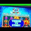 MEGA BIG WIN!!! RE-TRIGGERS! MYSTICAL UNICORN WMS SLOT MACHINE!