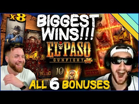 Biggest Wins on El Paso Gunfight – All 6 Bonuses!