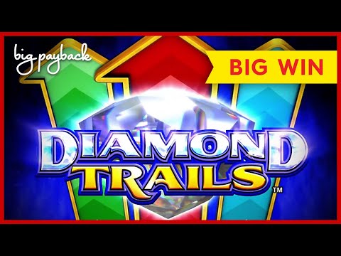 NEW KONAMI! Diamond Trails Ocean Winnings Slot – BIG WIN BONUS!