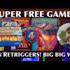 Fire Light Super Free Games – Ten Retriggers!!! Super Big Win Bonus on Classic Wonder 4