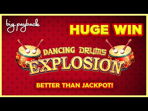 MACHINE ON FIRE! Dancing Drums Explosion Slot – HUGE WIN RETRIGGER!
