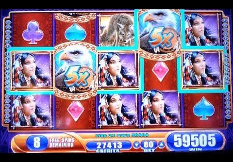 HUGE!!! Great Eagle Returns *MEGA BIG WIN* WMS Slot Machine