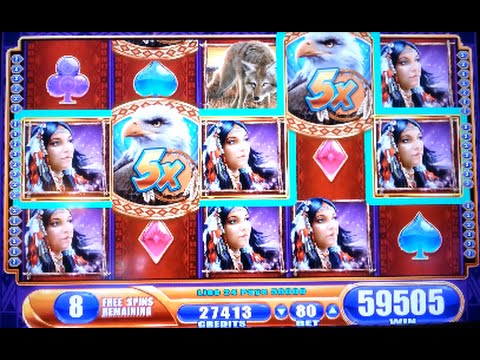 HUGE!!! Great Eagle Returns *MEGA BIG WIN* WMS Slot Machine