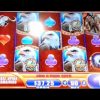 SUPER BIG WIN! Great Eagle Returns Bonus WMS Slot Machine