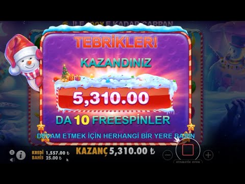 🎰SWEET BONANZA XMAS TEK SPIN’de 5310 TL BIG WIN! SLOT OYUNLARI BİZİM İŞİMİZ!💔