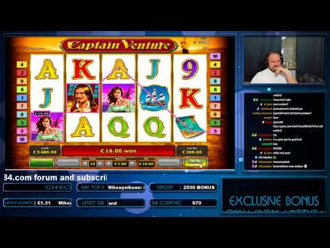 Super Big Win From Captain Venture Slot!!