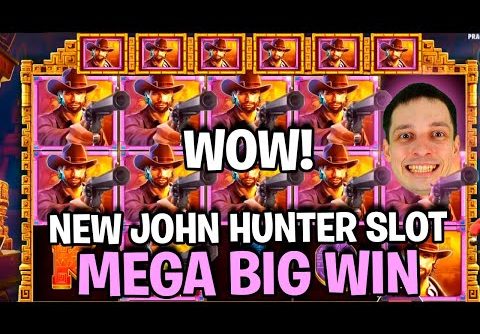 MEGA BIG WIN JOHN HUNTER AND THE MAYAN GODS NEW SLOT