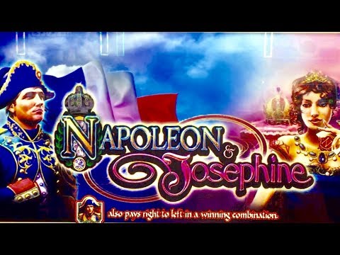 ++ MUST SEE ++ NAPOLEON & JOSEPHINE WMS Slot Machine – Super Big Win – A Quick Bonus