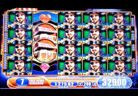 Pirate Ship *MAX BET* SUPER BIG WIN! Bonus Hit WMS Slot Machine