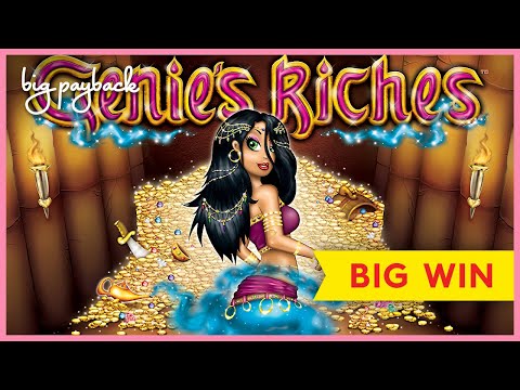 BIG WIN, LOVED IT! Genie’s Riches Slot – VERY NICE BONUS!