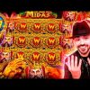 ROSHTEIN Insane Win 100.000€ on new slot  The Hand of Midas – TOP 5 Mega wins of the week