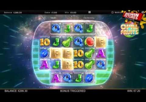 Opal Fruits Slot – HUGE Multiplier WITH BIG WINS!