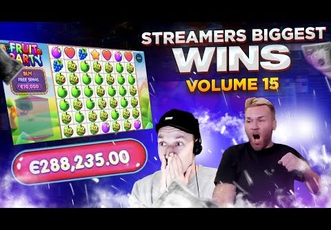 €288 235 MASSIVE WIN on Fruit Party slot – Streamers Biggest Wins – Volume 15