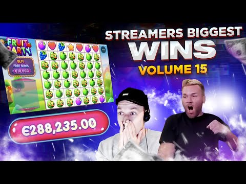 €288 235 MASSIVE WIN on Fruit Party slot – Streamers Biggest Wins – Volume 15