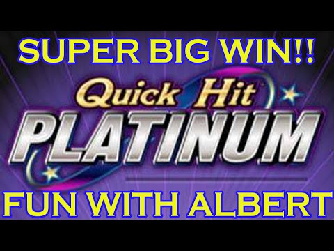 SUPER BIG WIN!! QUICK HIT FUN WITH ALBERT!!