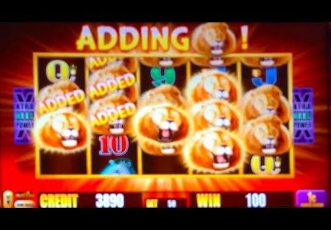 ++ NEW Aristocrat’s Sunset King slot machine – Super Feature Bonus, Big Win