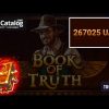 Mega Win. Book of Truth slot from TrueLab Games