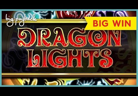 MEGA FREE GAMES! Dragon Lights Secret Fortress Slot – FIRST SPIN BONUS!