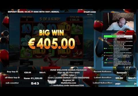 Super Big Win From Dragonz Slot!!!