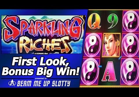 Sparkling Riches Slot – Free Spins, Big Win in New SIX-Reel Konami game