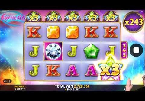 RECORD WIN ON EUPHORIA ONLINE SLOT | Best wins of the week casino