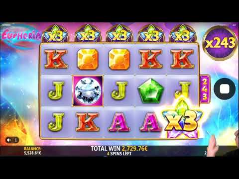 RECORD WIN ON EUPHORIA ONLINE SLOT | Best wins of the week casino