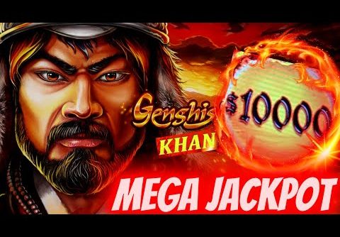 MASSIVE JACKPOT! RECORD DRAGON BALL GENGHIS KHAN SLOT MACHINE LIVE PLAY AT THE COSMOPOLITAN LV