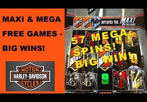 Big wins on Harley Davidson slot – Maxi and Mega free games