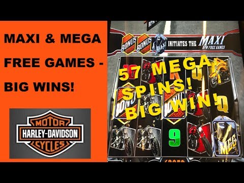 Big wins on Harley Davidson slot – Maxi and Mega free games