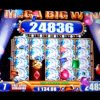 MEGA BIG WIN! Mystical Unicorn Bonus + Progressive WMS Slot Machine