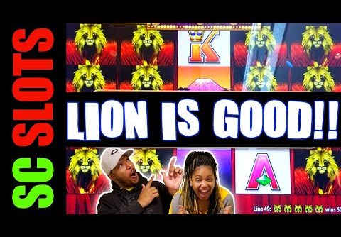 Who Said LION Is Bad??? 100 LIONS Slot Machine BIG WIN Session