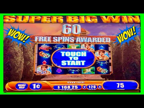 **SUPER BIG WIN!** SO MANY SPINS!😯Napoleon and Josephine WMS Slot Machine Bonus