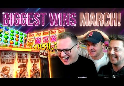 Top 10 Biggest Slot / Live Casino Wins of March!