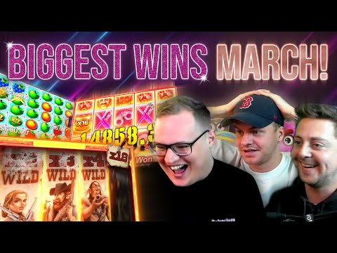 Top 10 Biggest Slot / Live Casino Wins of March!