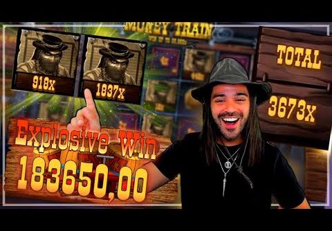 ROSHTEIN RECORD WIN 183000€ IN MONEY TRAIN SLOT  Top 3 Wins of the Week in online casino