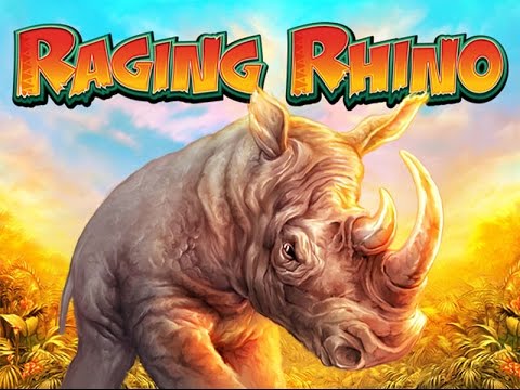 Raging Rhino Slot 2 bonuses -Mega Win 5 bonus Symbols