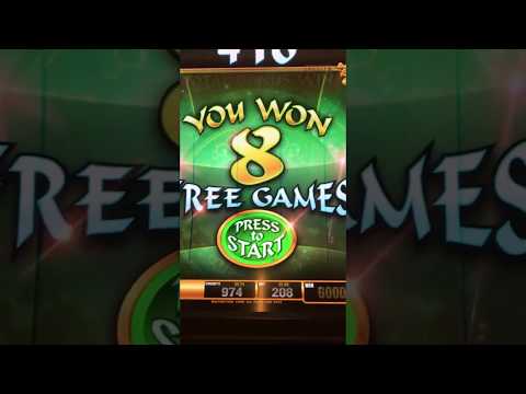 Big win at Four Winds casino New Buffalo slot machine