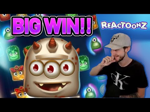 BIG WIN! REACTOONZ BIG WIN – CASINO Slot from CasinoDaddys LIVE STREAM