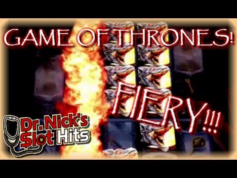 **HUGE WIN!!/LIVE PLAY!!!** Game of Thrones Slot Machine