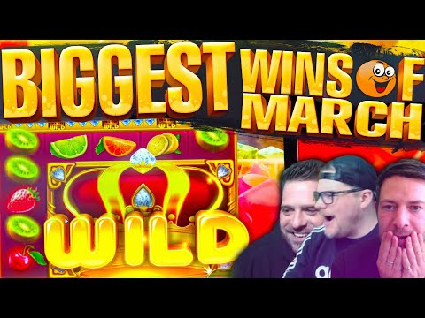 INSANE SLOT WINS! March 2021 Fruity Slots Highlights!!