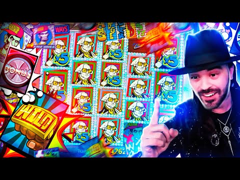 ROSHTEIN Insane Win on New Slot  – East Coast Vs West Coast – TOP 5 Mega wins of the week