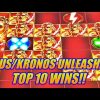 âš¡âš¡âš¡TOP TEN WINS: Zeus Unleashed Slot & Kronos Unleashed Slotâš¡âš¡âš¡